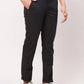 Raymond Men Grey Solid Slim Fit Cotton Blend Trouser