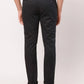 Raymond Men Grey Solid Slim Fit Cotton Blend Trouser