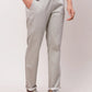 Raymond Men Green Print Slim Fit Cotton Blend Trouser