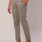 Raymond Men Blue Solid Slim Fit Cotton Blend Jeans