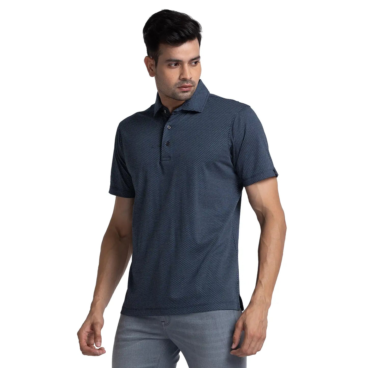 Men Slim Fit Grey Jeans