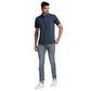 Men Slim Fit Grey Jeans