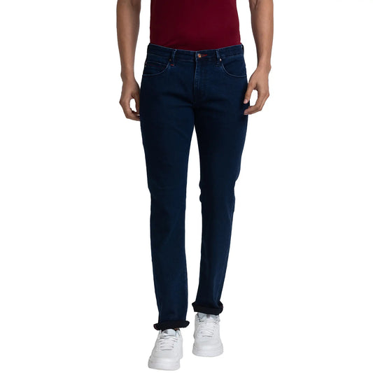 Men Slim Fit Blue Jeans