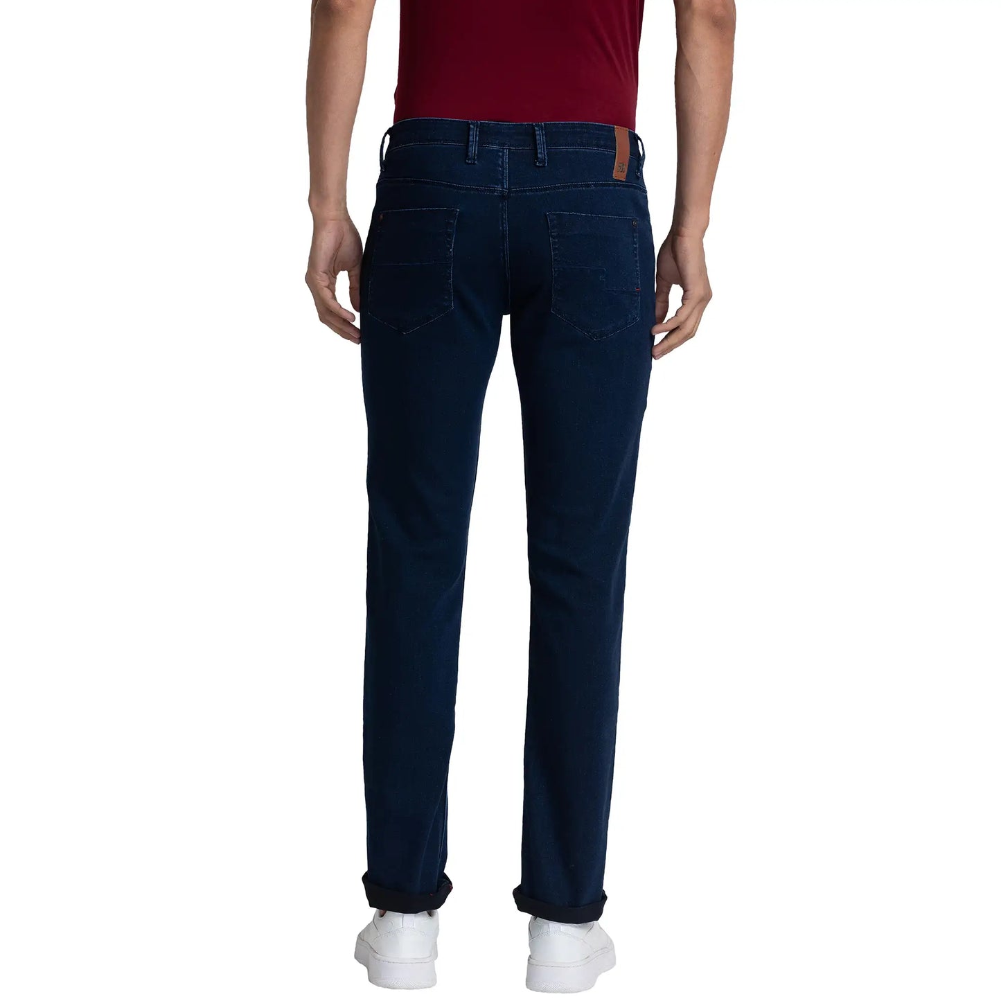 Men Slim Fit Blue Jeans