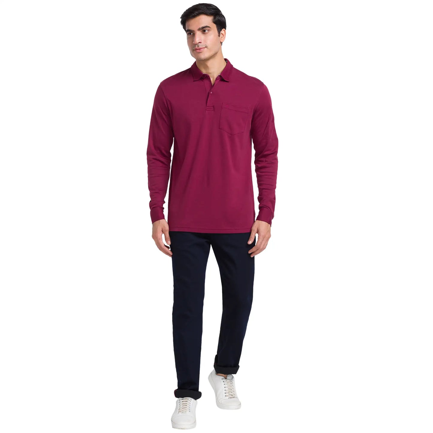 Men Slim Fit Blue Jeans