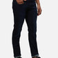 Raymond Men Blue Solid Slim Fit Cotton Blend Jeans