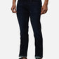 Raymond Men Blue Solid Slim Fit Cotton Blend Jeans