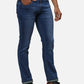 Raymond Men Blue Solid Slim Fit Cotton Blend Jeans