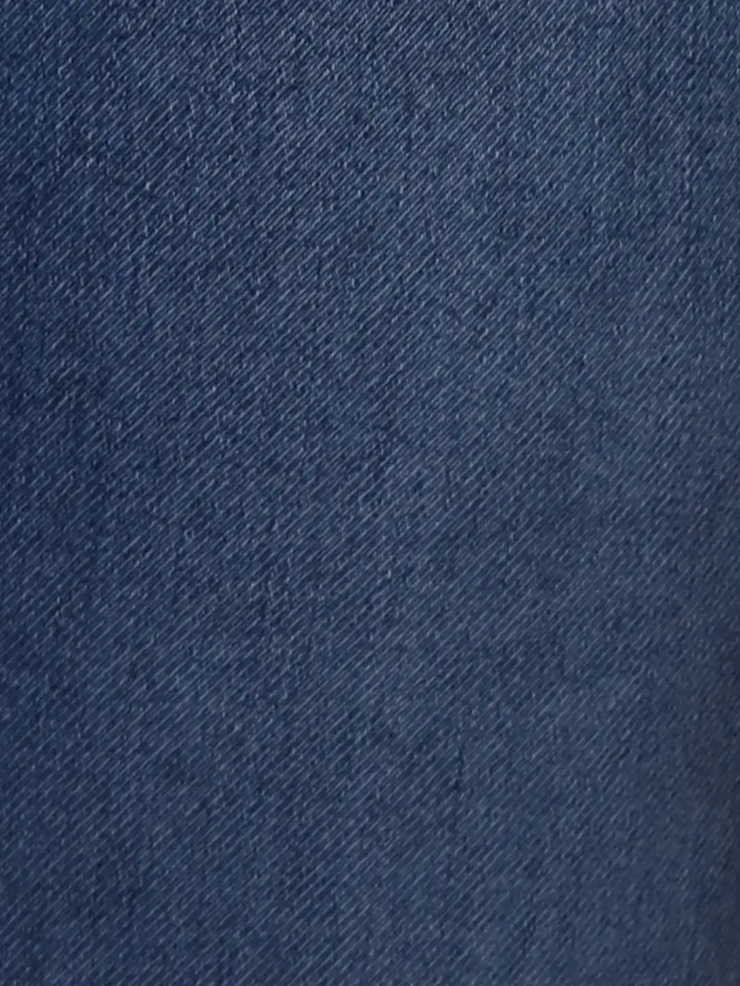Raymond Men Blue Solid Slim Fit Cotton Blend Jeans