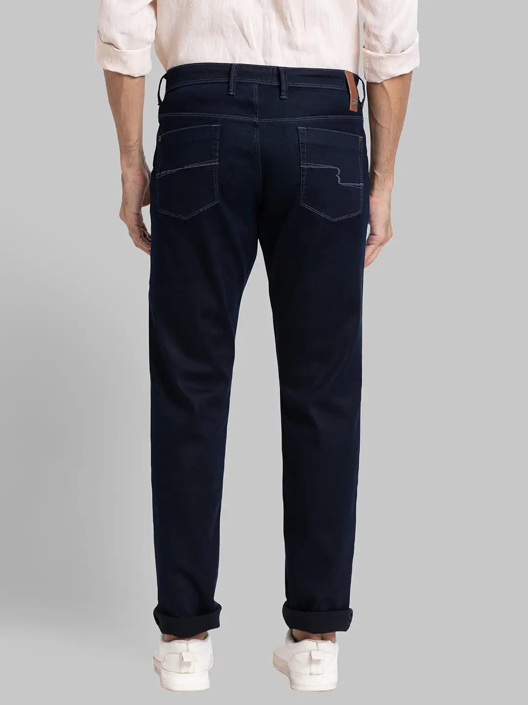 Men Slim Fit Black Jeans