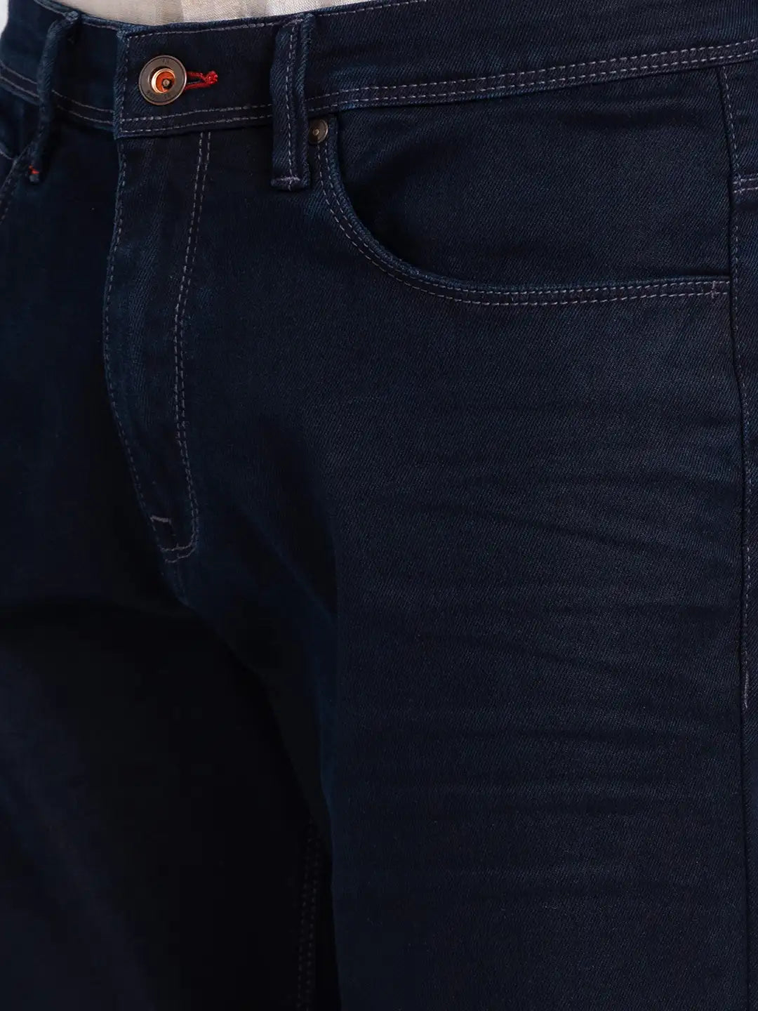 Men Slim Fit Black Jeans