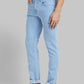 Men Contemporary Fit Blue Suit