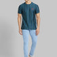 Men Contemporary Fit Blue Suit