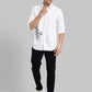 Men Contemporary Fit Black Trouser