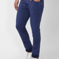 Raymond Slim Fit Solid Dark Blue Jeans