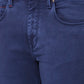 Raymond Slim Fit Solid Dark Blue Jeans