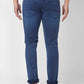 Raymond Slim Fit Solid Medium Blue Jeans