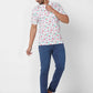 Raymond Slim Fit Solid Medium Blue Jeans
