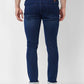 Raymond Slim Fit Solid Dark Blue Jeans