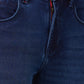 Raymond Slim Fit Solid Dark Blue Jeans
