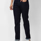 Raymond Slim Fit Solid Dark Blue Jeans