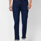 Raymond Slim Fit Solid Dark Blue Jeans