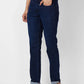 Raymond Slim Fit Solid Dark Blue Jeans