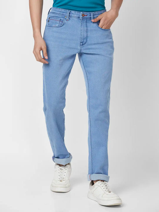 Raymond Slim Fit Solid Dark Fawn Jeans