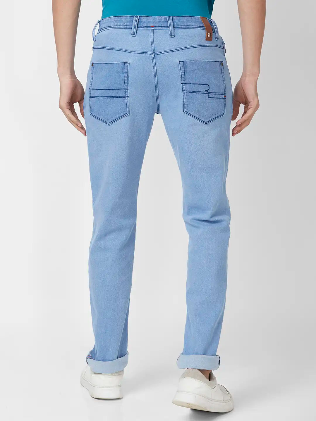 Raymond Slim Fit Solid Dark Fawn Jeans