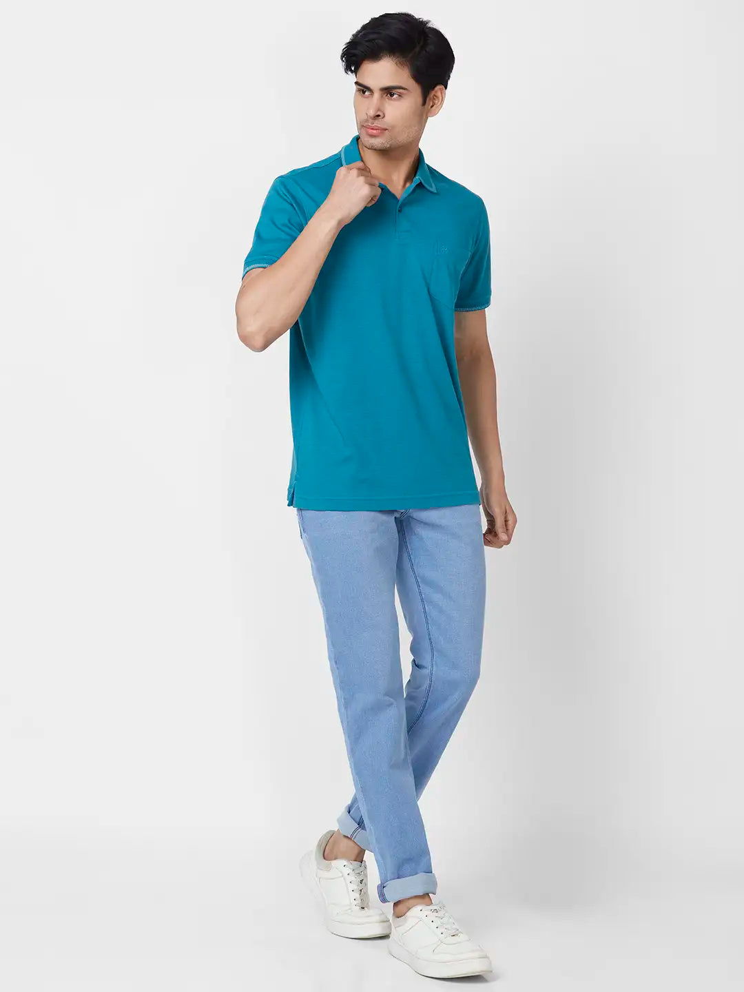 Raymond Slim Fit Solid Dark Fawn Jeans