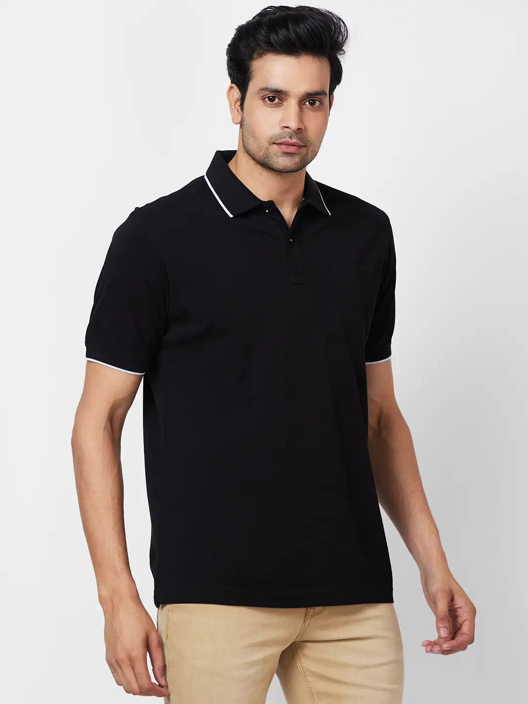 Raymond Slim Fit Solid White Jeans