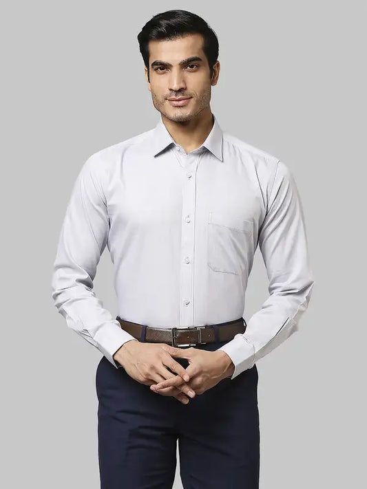 Men Contemporary Fit Maroon Shirt