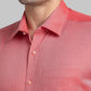 Men Fawn Contemporary Fit Structure  Cotton Full Sleeve Cutaway Collar Shirts