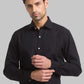 Men Slim Fit Brown Shirt