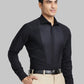 Raymond Men White Solid Contemporary Fit Cotton Shirt