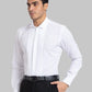 Raymond Men Brown Structure Contemporary Fit Cotton Shirt