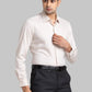 Raymond Men Blue Structure Contemporary Fit Cotton Shirt