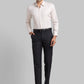 Raymond Men Blue Structure Contemporary Fit Cotton Shirt