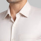 Raymond Men Blue Structure Contemporary Fit Cotton Shirt
