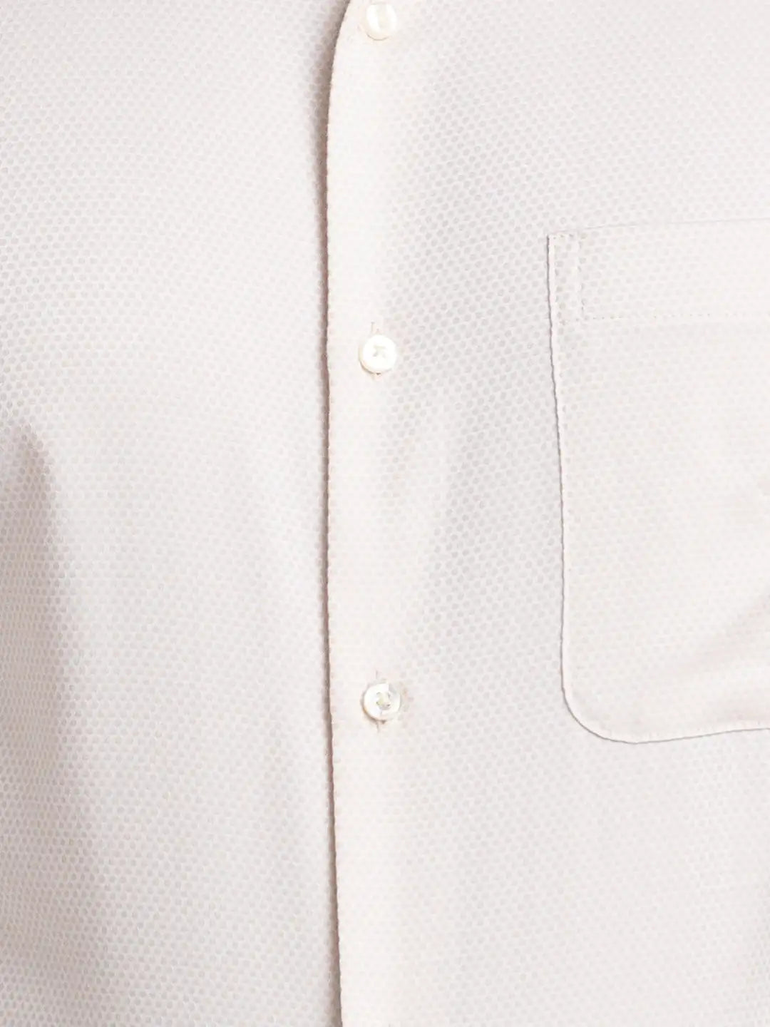 Raymond Men Blue Structure Contemporary Fit Cotton Shirt