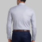 Men Petrol Contemporary Fit Structure Cotton Shirts