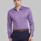Men Yellow Contemporary Fit Structure Cotton Shirts