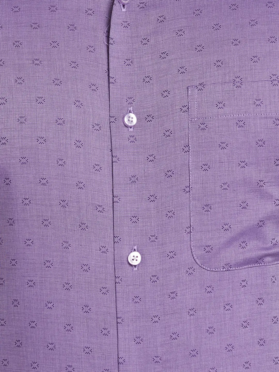 Men Yellow Contemporary Fit Structure Cotton Shirts