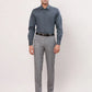 Raymond Men Violet Stripe Contemporary Fit Cotton Cutaway Collar Shirt
