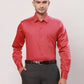 Raymond Men Green Stripe Contemporary Fit Cotton Cutaway Collar Shirt