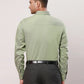 Raymond Men Red Stripe Contemporary Fit Cotton Cutaway Collar Shirt