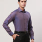 Raymond Men Fawn Stripe Contemporary Fit Cotton Shirt