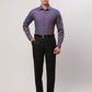 Raymond Men Fawn Stripe Contemporary Fit Cotton Shirt