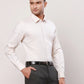 Raymond Men Violet Stripe Contemporary Fit Cotton Shirt