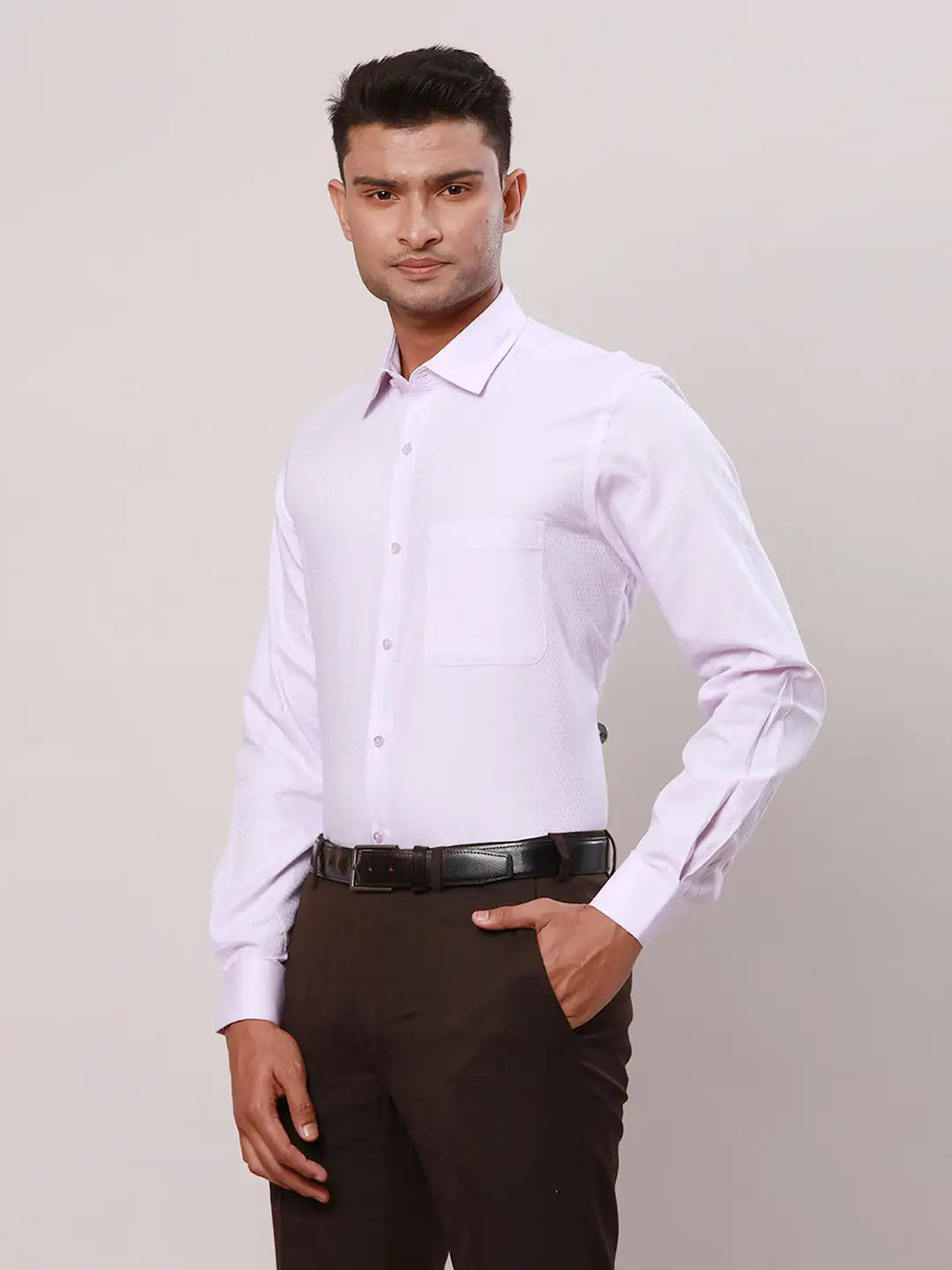 Raymond Men Grey Structure Contemporary Fit Polyester Blend Sleeveless Waist Coat